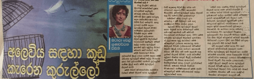 අලෙවිය සඳහා කූඩු කරන කුරුල්ලෝ